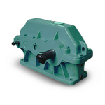 Цилиндрический редуктор с зубчатыми парами