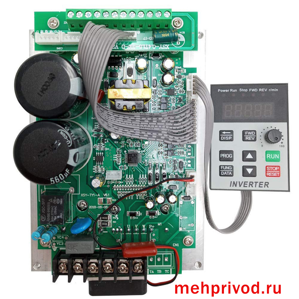 РИС.5. Микропроцессорный блок управления.