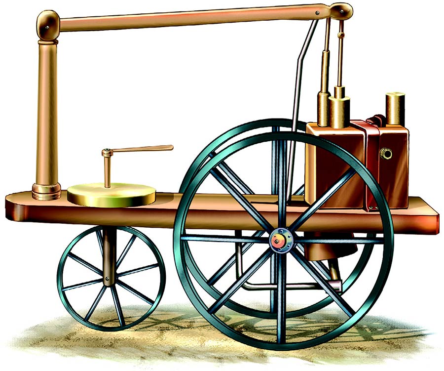 Модель повозки Уильяма Мердока